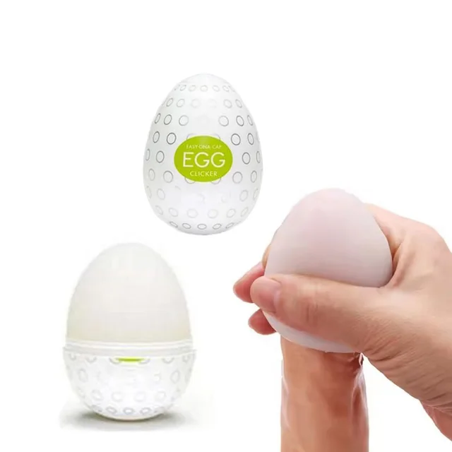 Silicone Huevo Masturbador Male Sex Toys Portable Pocket Men's Masturbator Egg Sax Toys Masturbation Egg for Men