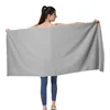 Gray magnetic quick-drying towel