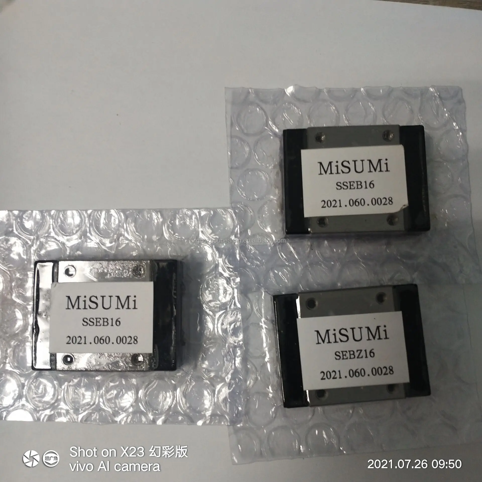 MISUMI Linear Guide Block SSVR33 SSXR33 SSVRL33 SSXRL33 SSVW33 SSXW33 SSVWL33 SSXWL33