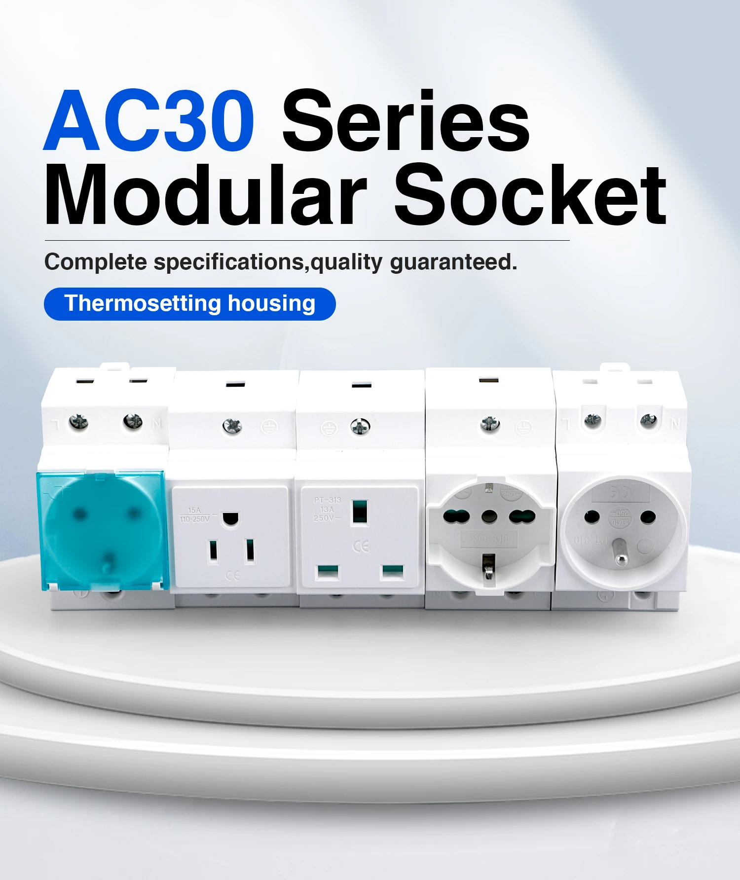 Faliang Ac30 Fan, 220 V, Plastic - detail 2
