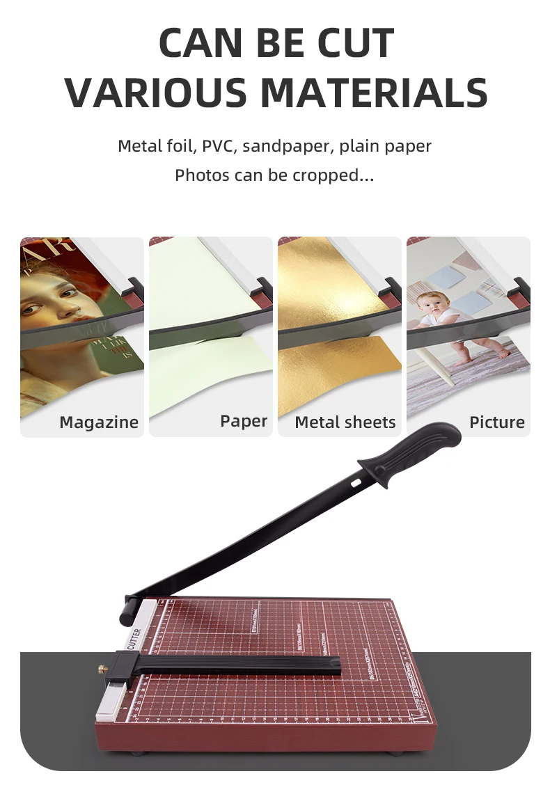 Zequan Wooden Paper Cutter Photo A4 Paper Trimmer For Office Buy