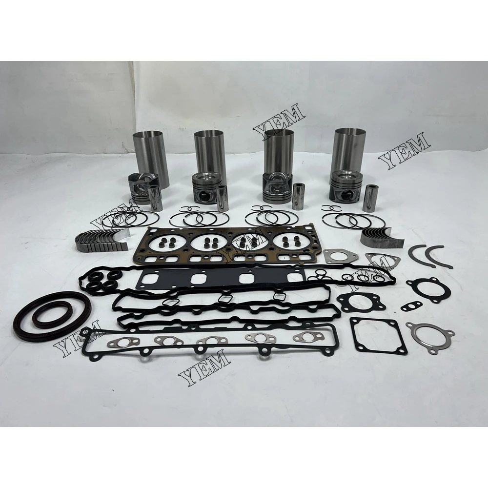 D34 Cylinder Liner Kit Fit for Doosan D34 D34D D34P D34NAP Engine D70S-7 Engine Parts for Sale