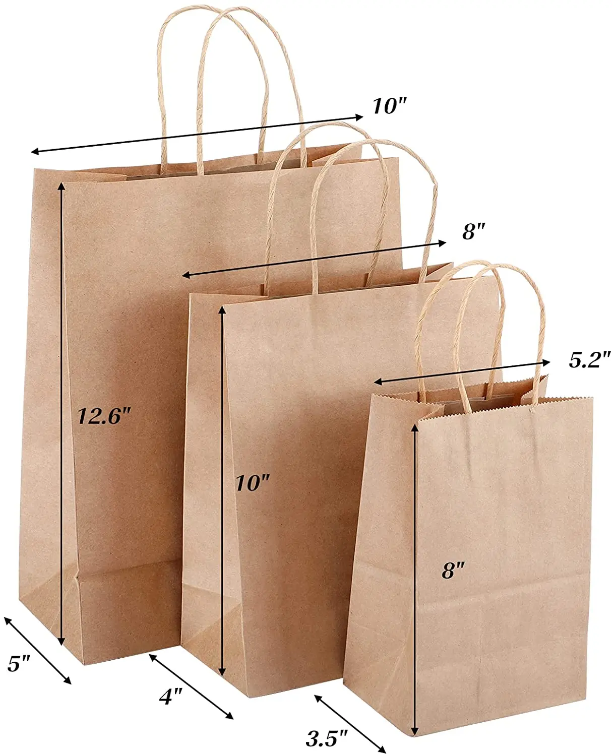 Kraft Paper Bags - Design and Print Kraft Paper Bags