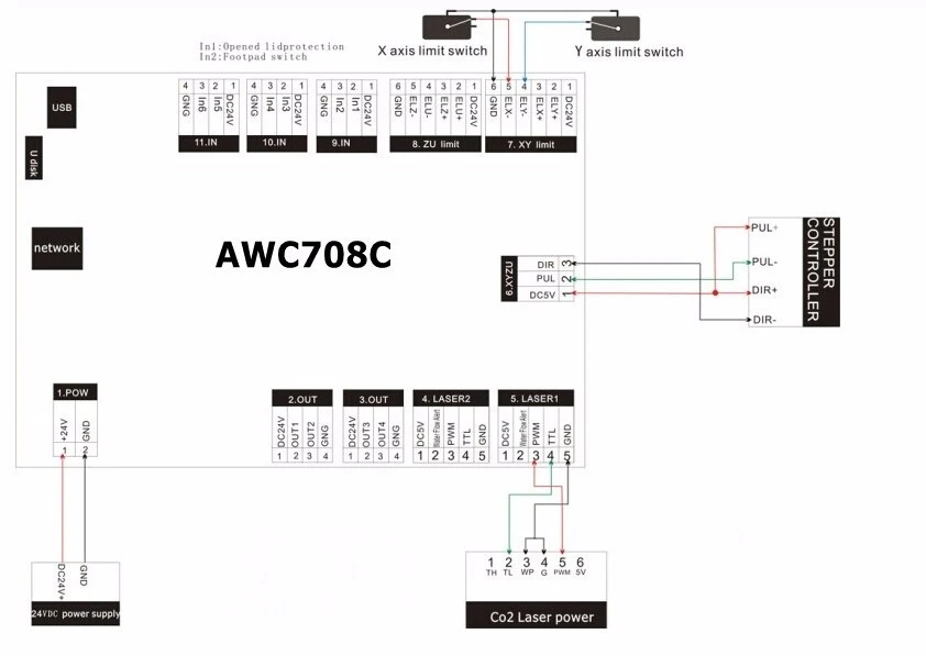 Схема подключения aws7813