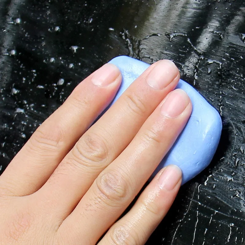 Инструмент для мытья автомобиля Синий Очиститель инструмент чистящая грязь детейлинг глина очистки