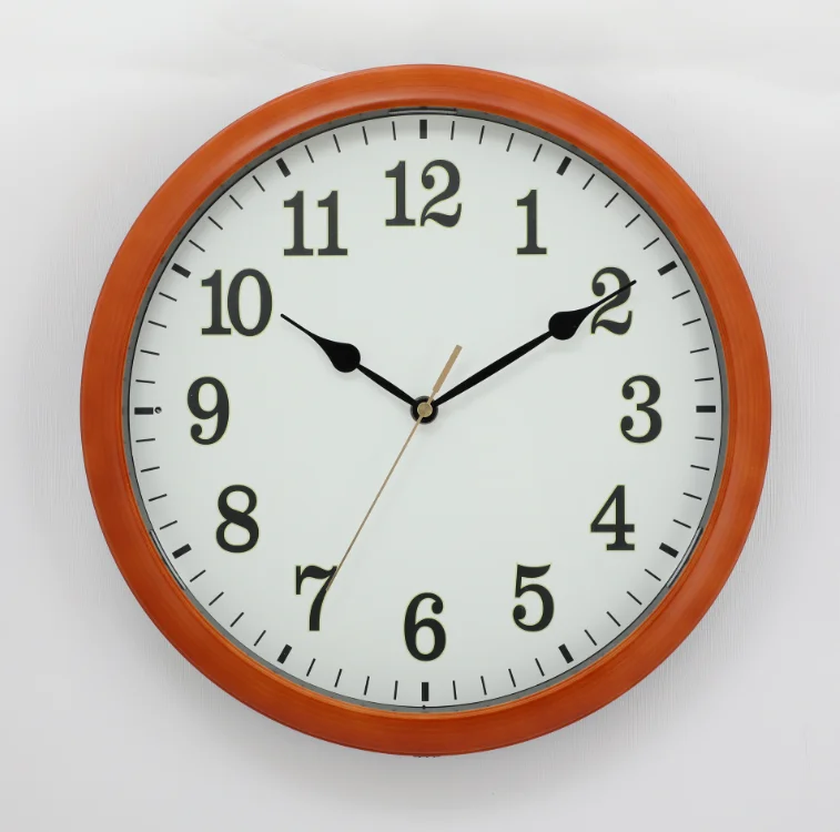 Фоточувствительный сенсорный светодиодный ночник пластиковые настенные часы светящиеся в темноте для спальни гостиной китайские товары от