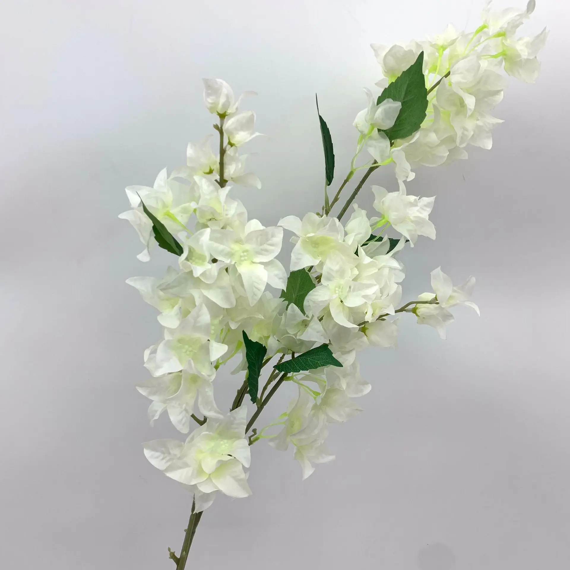 EG-G623 Silk Flowers Bougainvillea Artificial Triangle Plum Flower Bougainvillea for Wedding Decor