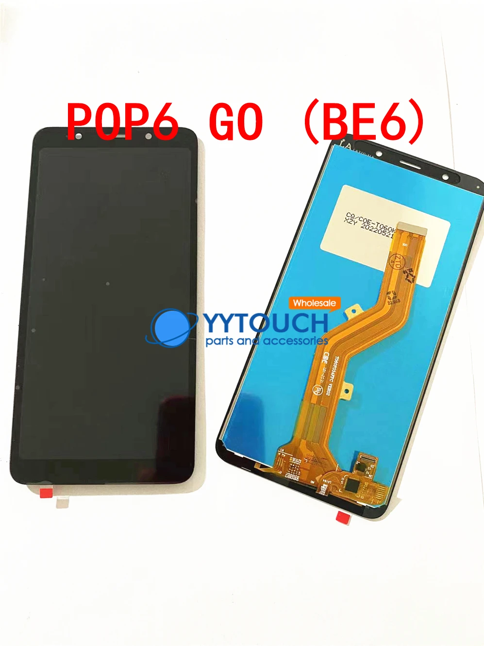 For TECNO POP 6 Go BE6 Lcd Screen Complete