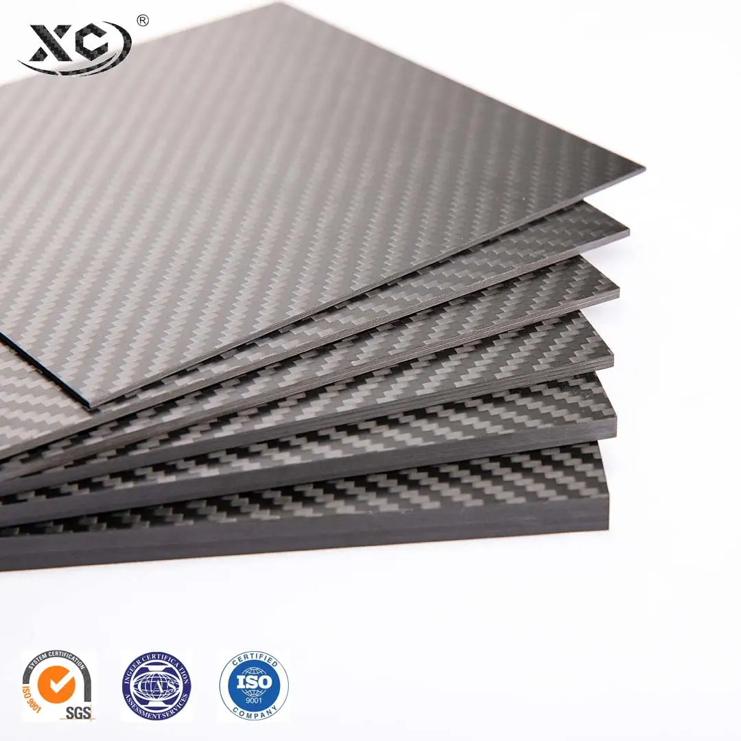 Xc 3K Laminated Carbon Fiber Sheet High Quality Carbon Fiber Board ...