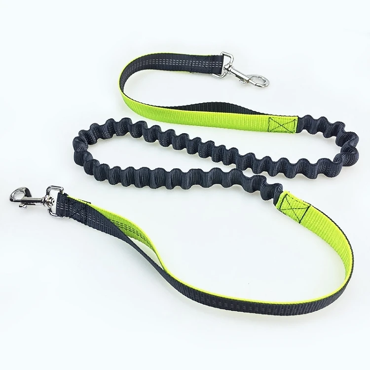 Pet Dog Cat Running Jogging Padded Waist Belt Reflective Strip Elastic Leash Perfect Walking Training Dog Leash