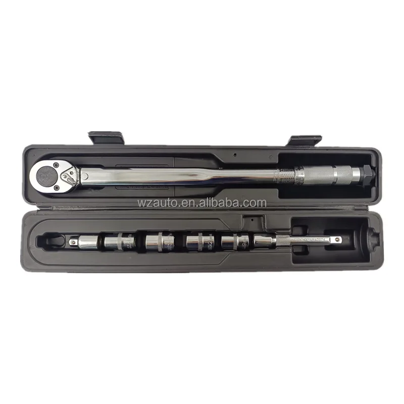 WZAUTO хромированный сплав полностью полированный быстроразъемный 1/4 ' 3/8' 1/2 набор гаечных ключей с трещеткой