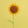 ดอกทานตะวันเดี่ยว-ใบเดี่ยว (7วงกลม, ความยาวก้าน40ซม.)