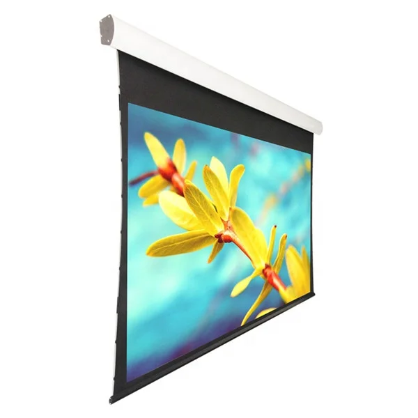 シネマシアター用の電動プロジェクタースクリーン屋外 高天井プロジェクタースクリーン Buy 電動プロジェクタースクリーン屋外 高天井 プロジェクタースクリーン ホーン映画館画面 Product On Alibaba Com