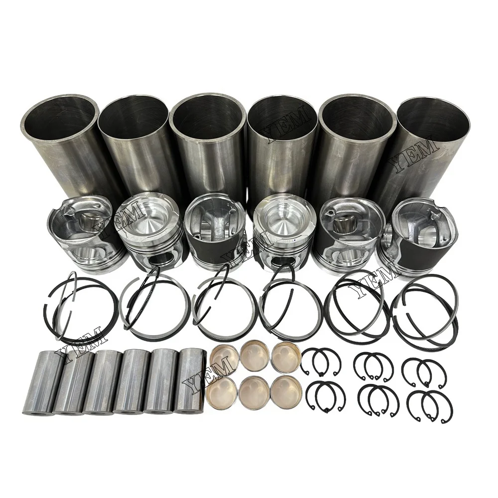 DL06 Cylinder Liner Kit Compatible for Doosan / for Develon Engine Parts for Sale 5