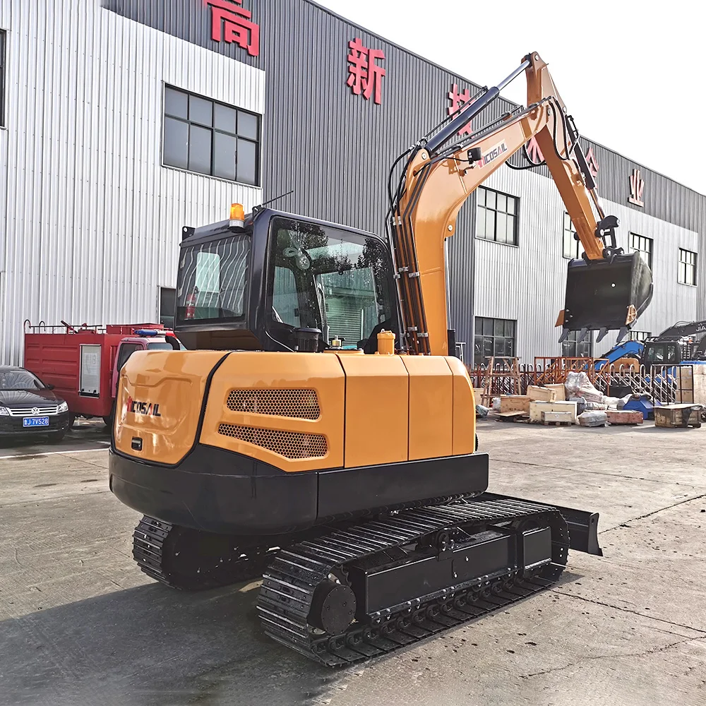 Free Shipping Simple Mini Excavator 5ton Micro Pelle Digger China Mini Excavator Sale