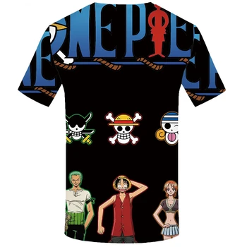 Summer Latest Pirate King Luffy Fashion 3D T-shirt Summer