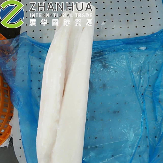 No Chemical Squid Fliiet Skin Off 3-4pcs/10kg Frozen Peru Squid Fillet