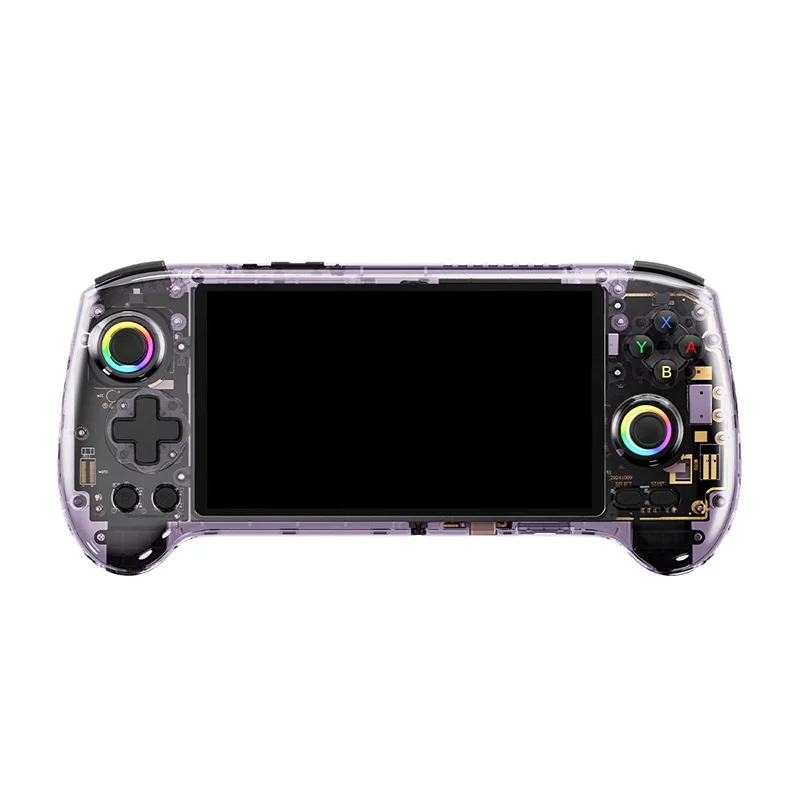 ANBERNIC RG557 クリアパープル ANBERNIC RG557 Game Console 12GB 256GB Transparent Purple