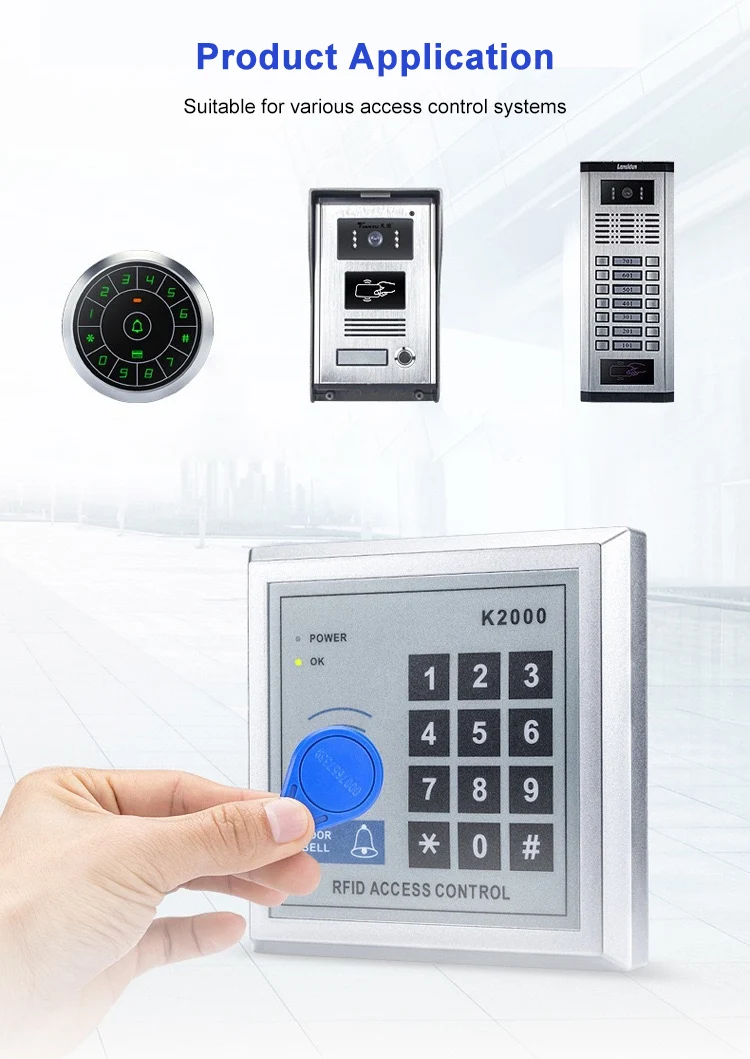 Customized LOGO 125KHz 13.56MHz CUID Keychain Enhanced Nfc IC Button Card Elevator Access Card UID Card Erased