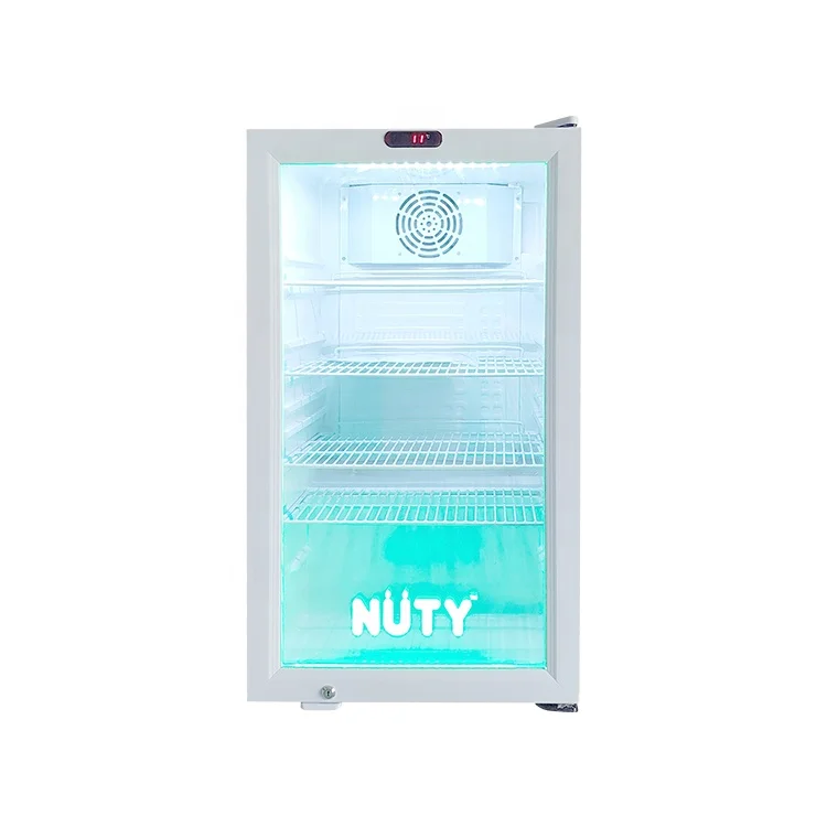 Meisda SC98 Portable Electric Mini Commercial Fridge 98L Table Top Drinks Refrigerator for Hotels