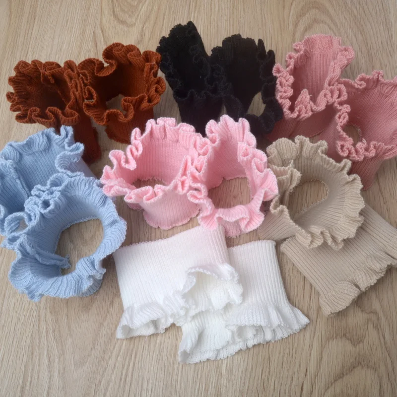 
Гофрированные ребристые манжеты, женские аксессуары для одежды, материалы для рукоделия 