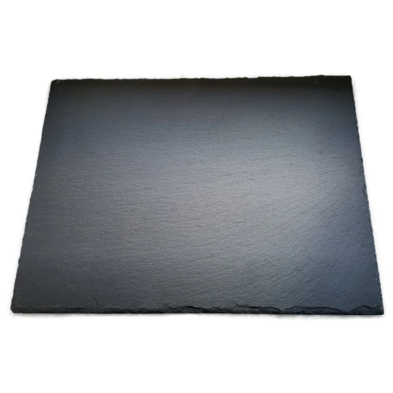 Round Slate Stone Plates Restaurant Sushi Stone Tray Wholesale Dinner