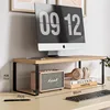 Natural wood color with black frame, 80*20*16.5cm