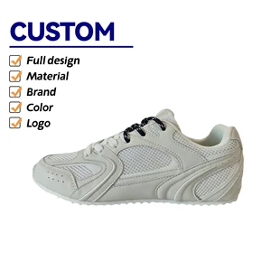 New Fashion Factory Custom  Women's Casual Shoes New Style High-quality Mesh and PU Shoes with EVA Insole Cushioning All Seasons