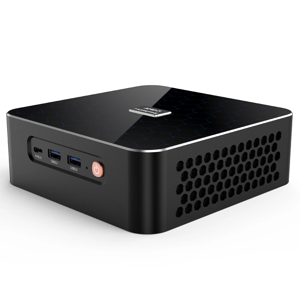 ミニPC（Topton） Topton M600 AI Mini PC R9 8945HS, Octa-Core, 16GB DDR5, Windows 11