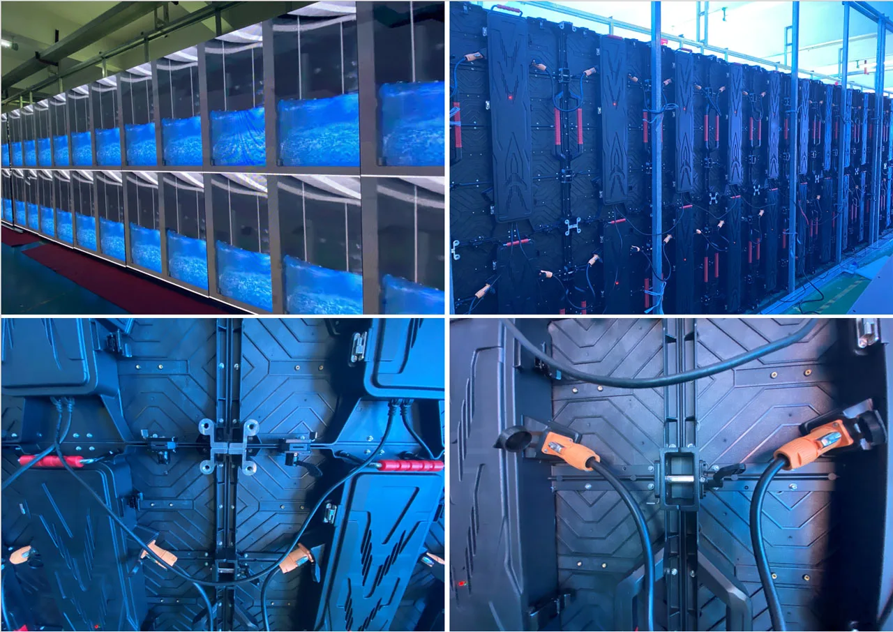 3840 Refresh Video Led Display Full Color Asynchronous Control