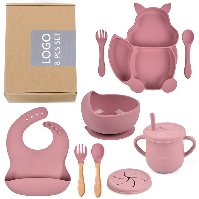 Bpa Free Baby Feeding & Nursing Supplies 10 Pcs Set Silicone Suction