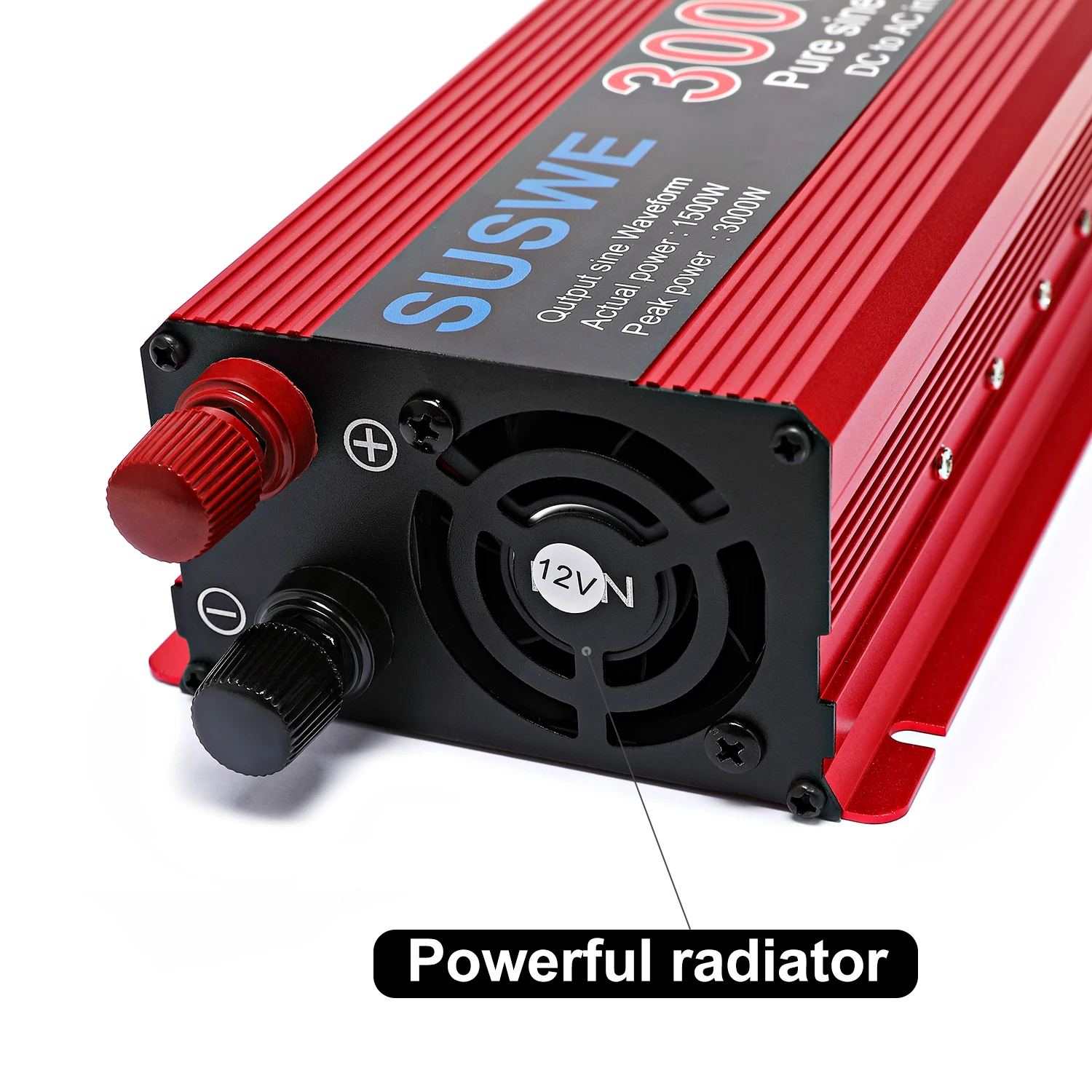 SUSWE Power Inverter Generator 1000/2000/2200/3000 Watt Pure Sine Wave Inverter 220V 110V Inverter
