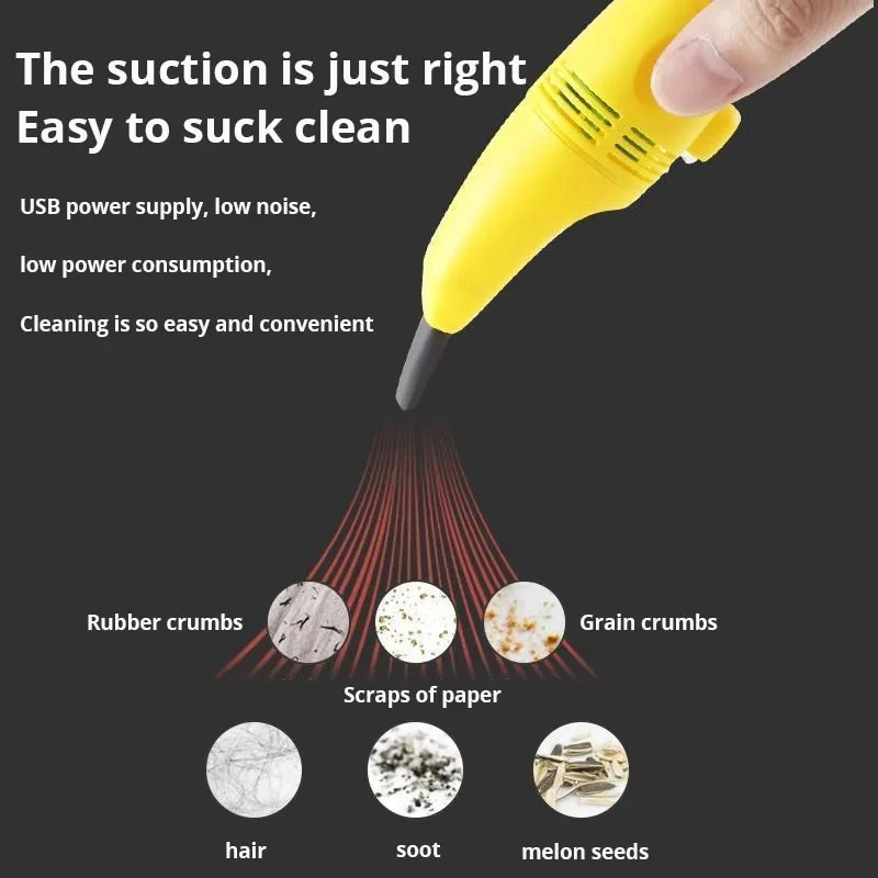 Mini Vacuum Cleaner Keyboard Cleaning Brush Laptop Shell Cleaner Dust