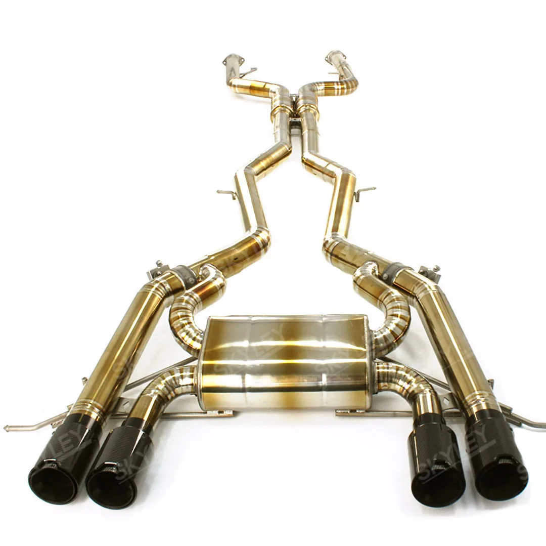 Performance Exhaust System Exhaust Valvetronic Catback With Remote