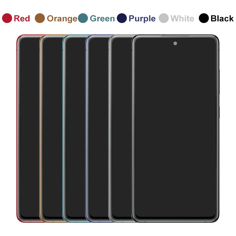 Original OEM OLED Screen For Sam Sung Galaxy S20 FE with Frame LCD Display Touch Screen Replacement