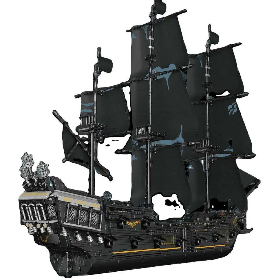 Orders Mould King 13111 Pirates Ship Model Building Blocks Kits