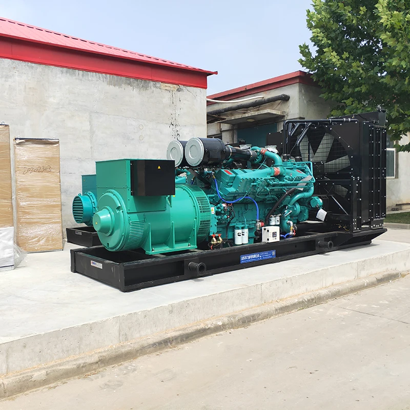 Open Type Generator diesel Engine Generator Set with ATS