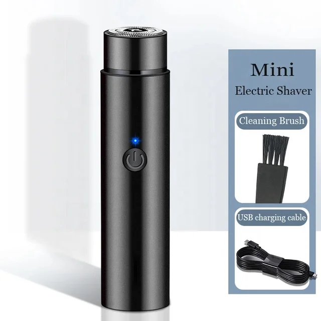 Easy To Take Mini Portable Shaver Rechargeable Electric Razor Shaver for Men