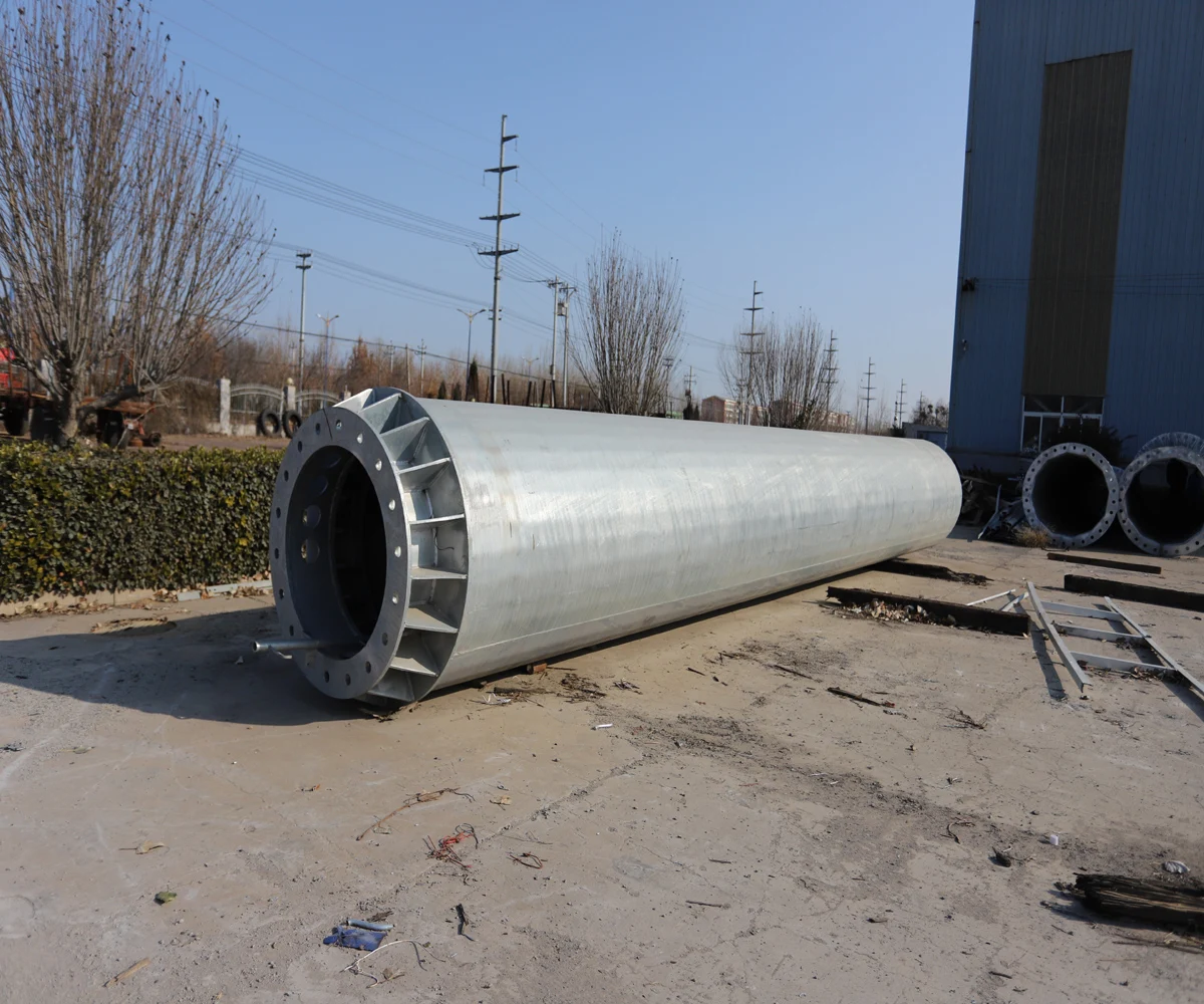 Galvanized 10KV 35KV 66KV110KV 220KV  Electric  Transmission Line Tower  Power Steel tube pole  made in china factory