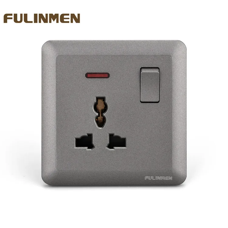 Philippines Wall Electric Power Pin Universal Switch Socket