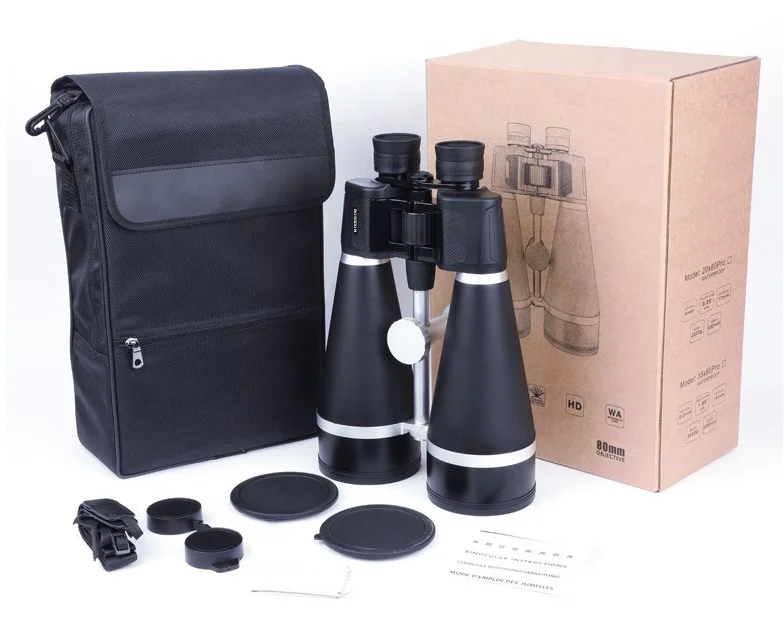 High Quality Zoom Telescope Soft Eye Cup Big Binoculars for Outdoor Activities