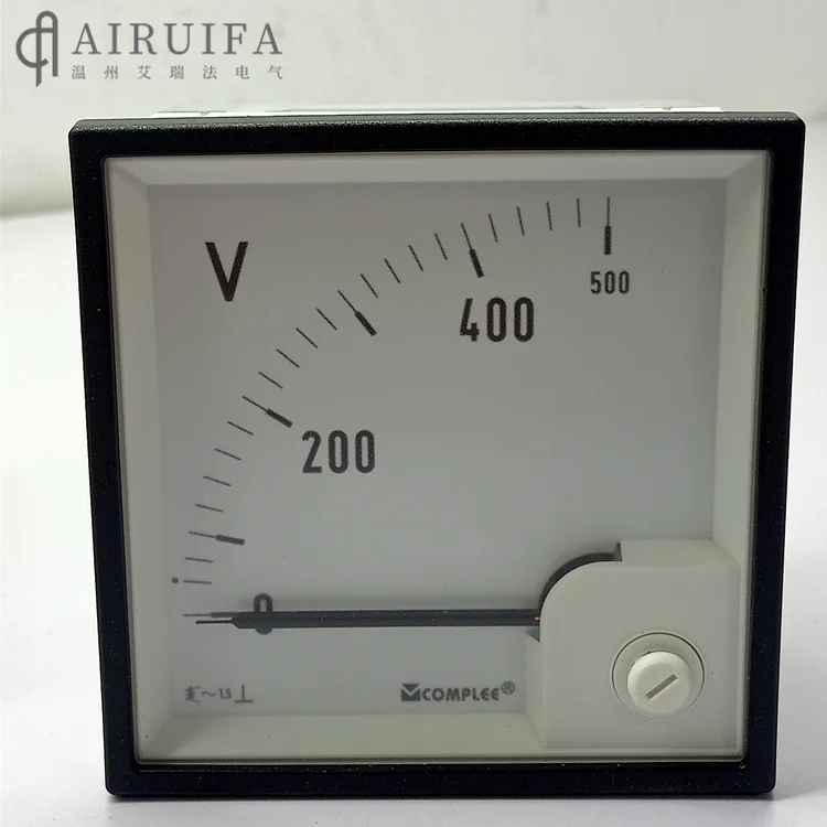 Accuracy Class 1.5 Analog Complete Amp and Volt Meter Panel 100V 200V 300V NW 18KGS Digital Voltmeter