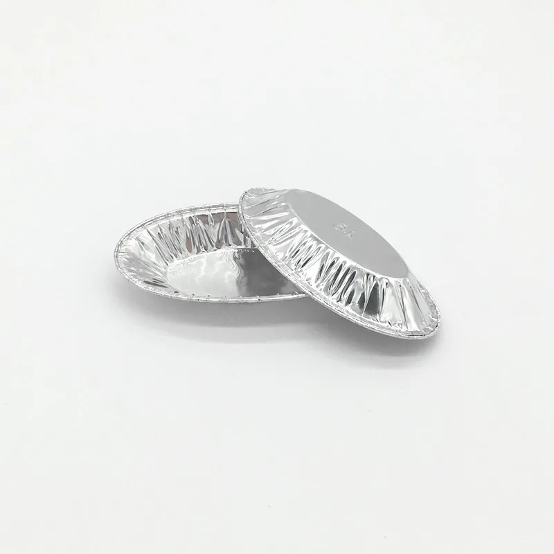 TIA TB11 Elliptical Egg Bowl Decorative Shape Aluminum Foil Pan Roasting Pan Durable Foil Pan
