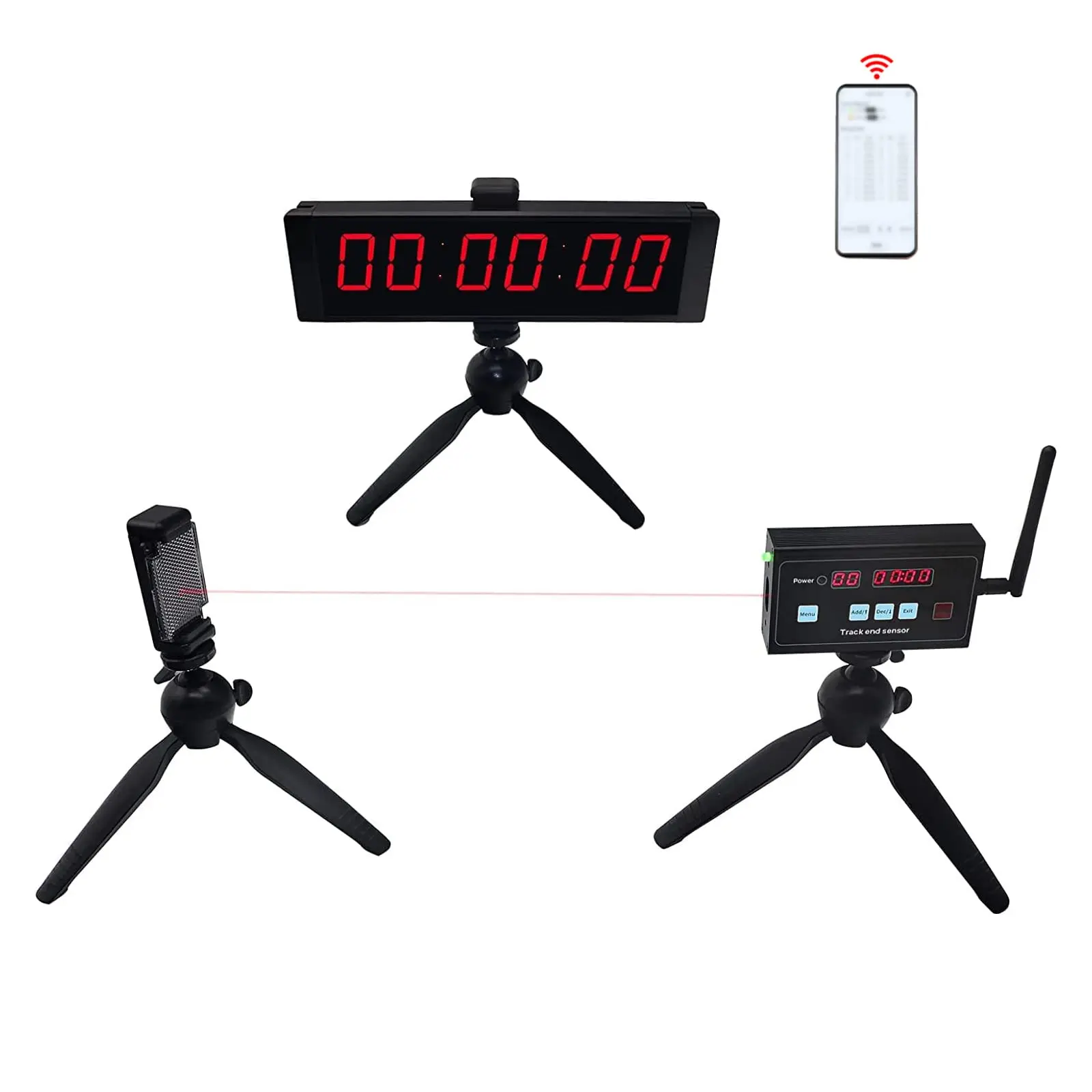Lap Timer For Race Track Automatic Multilap Wireless Timers With Motorcycle Race High Precision
