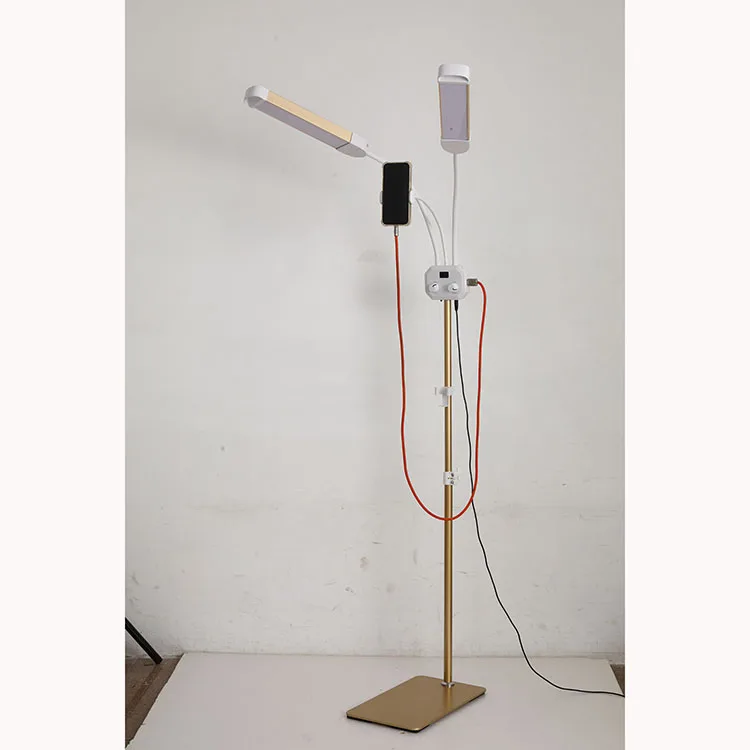 Bedside Half Ring Lamp LED Moon Light for Eyelash Beauty Tattoo Artists Makeup Eyelash Light
