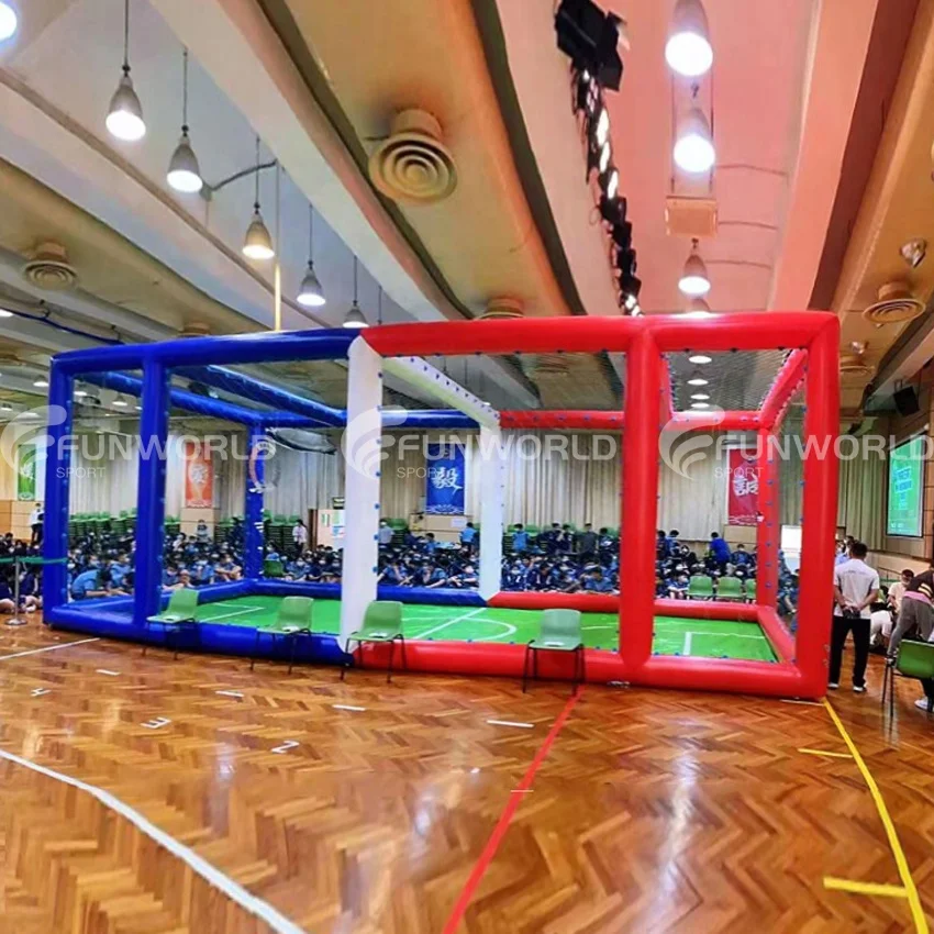 Drone Inflatable Soccer Arena Field Giant Inflatable Drone Frame Fence for  Drone Flight Game Competition