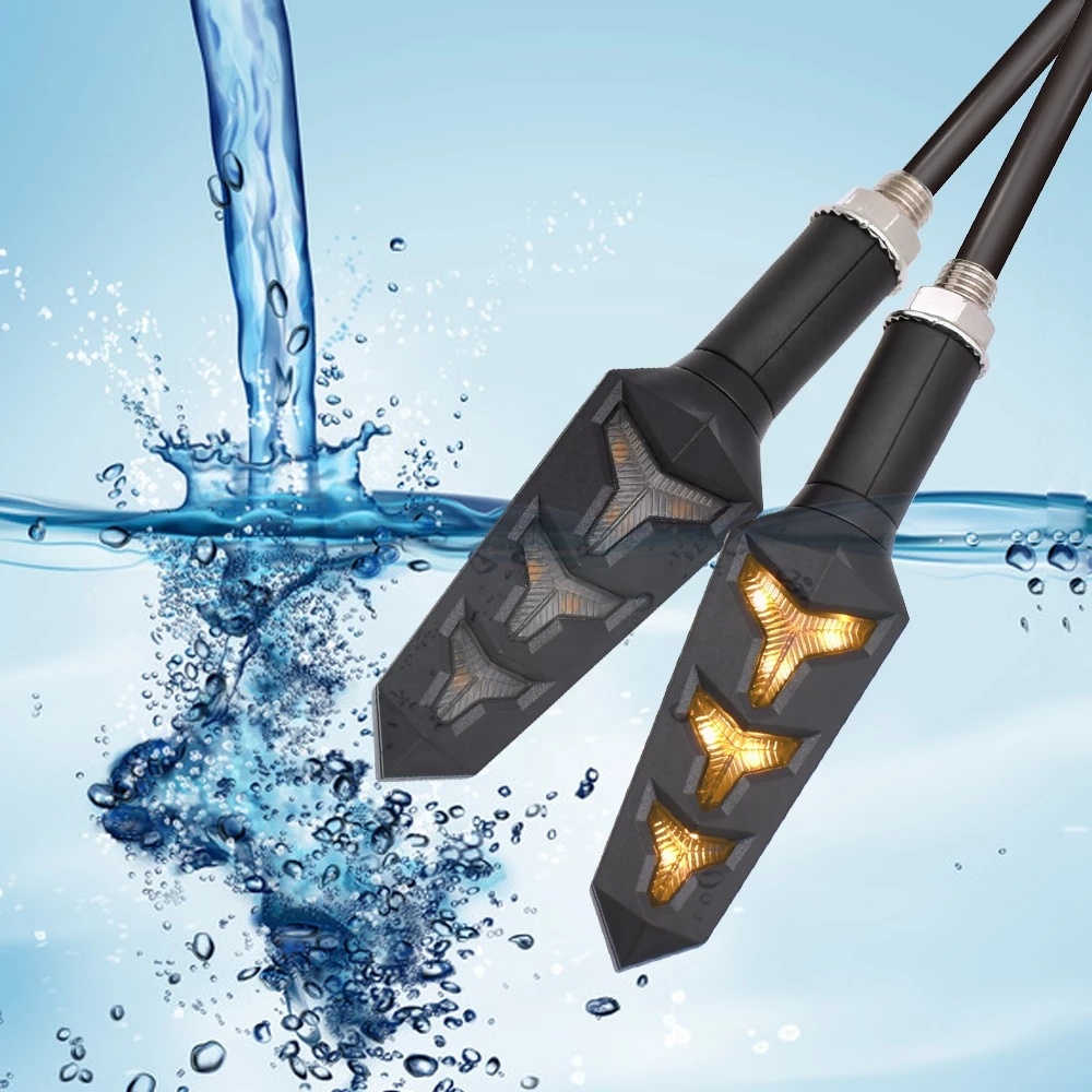 1 пара Мотоцикл LED поворотники