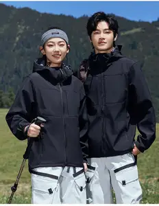 Windproof, Cold-Resistant & Waterproof Single-Layer Jacket - Multi-Color, Wear-Resistant & Tear-Resistant Outdoor Softshell