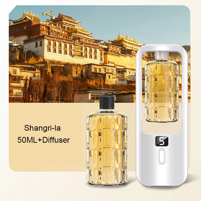 2024 New Ultrasonic Essential Oil Diffuser with Customised Colours and Scents air Humidifier for Home Hotel