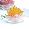 colorful No. 9 Citrine + Rose Quartz + Clear